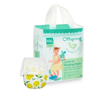 Трусики-подгузники Offspring XXL (15-23 кг) 24 шт Лимоны