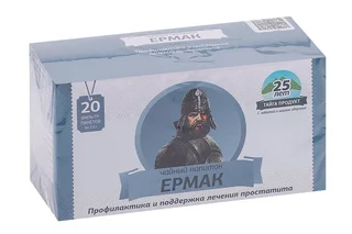 Фиточай Ермак профилактика и поддержка лечения простатита 2 гр 20 шт фильтр-пакет