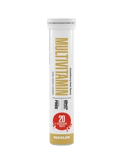 Мультивитамины Maxler Multivitamin комплекс витаминов 20 шипучих шт - Клубника-киви