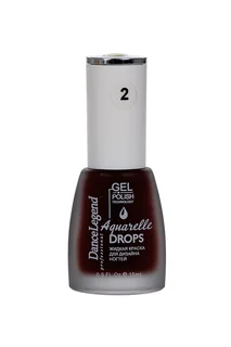 Лак для ногтей Dance Legend жидкие краски для ногтей Aquarelle drops тон №2 15 мл