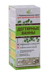 Раствор Дегтярные ванны для принятия ванн 1 000 мл