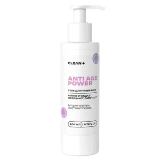 Гель для умывания Cleanplus Anti AGE Power антивозрастной 200 мл