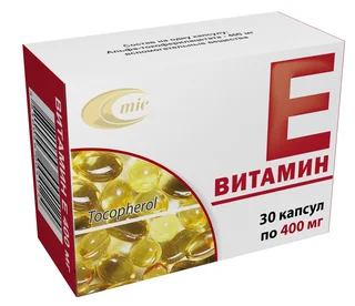 Витамин Е - минск капсулы 400 мг 30 шт