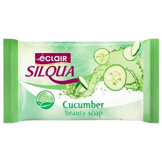 Мыло Silqua Eclair туалетное огурец, 140 г