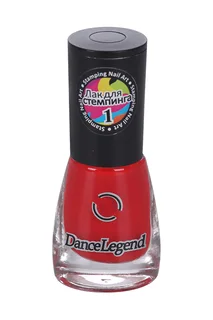 Лак Dance Legend для стемпинга 01 Red 6,5 мл