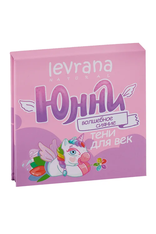 Тени для век Levrana Natural Юнни детские палетка 4×2 гр