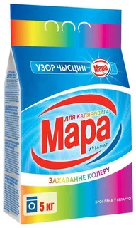 Порошок стиральный Мара Образец чистоты для цветного автомат 5 кг