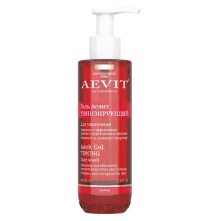 Гель Тонизирующий для умывания для всех типов кожи Aevit 200 мл Librederm
