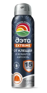 Дэта аэрозоль от клещей и комаров для обраб. одежды 150 мл