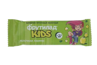 Батончик Фрутилад Кидс яблочная лавина для детского питания с 3 лет 25 гр