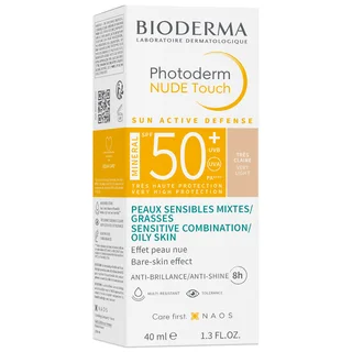 Биодерма Фотодерм Флюид Солнцезащитный С Тоном Spf50+ 40 мл Светлый