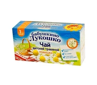 Бабушкино Лукошко чай травяной для детей ромашка ф п 20 шт