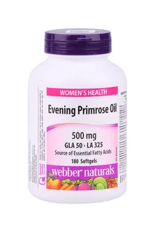 Масло примулы вечерней 500 мг Webber Naturals 700 мг 180 шт капсулы