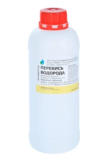 Перекись водорода 3% 1 000 мл раствор для местного и наружного применения