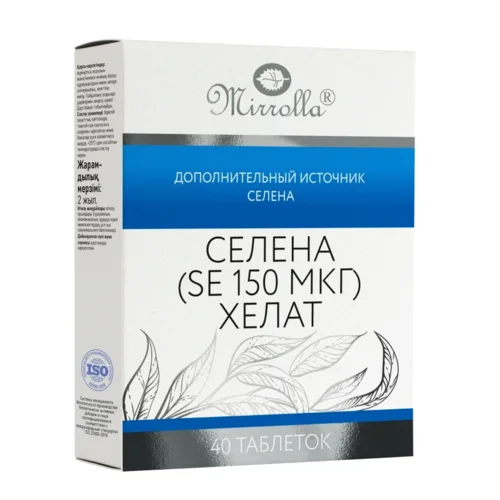 Селен(Se) хелат 150 мкг, 40 шт, таблетки