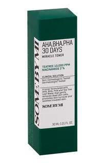 Тонер Some By Mi Aha-Bha-Pha 30 days Miracle Toner для лица, 30 мл