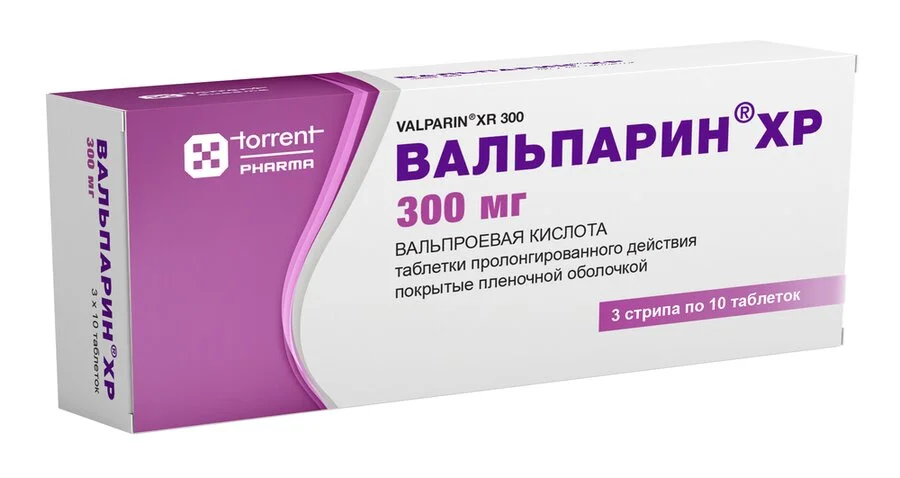 Вальпарин таблетки 300 мг 30 шт
