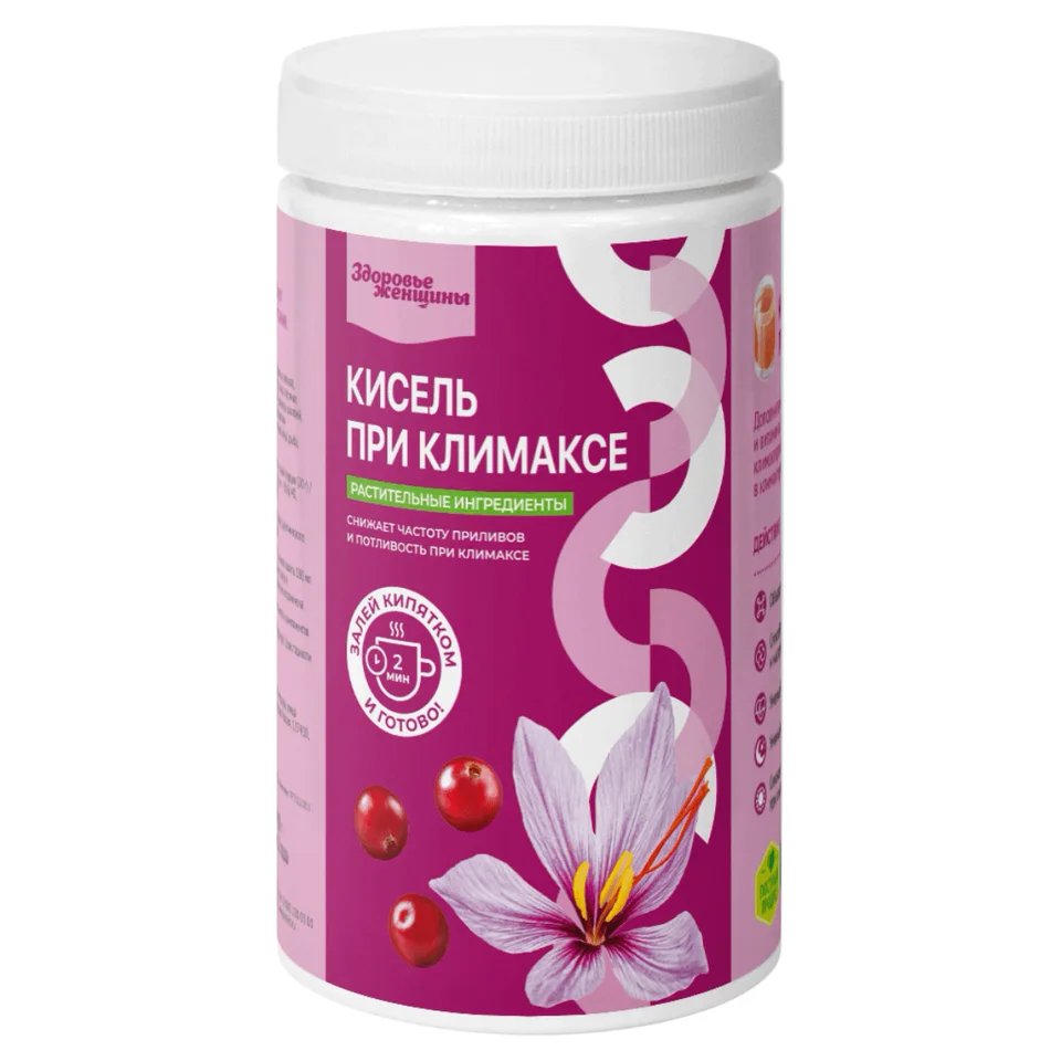 Кисель При климаксе Здоровье женщины, 400 г, Леовит