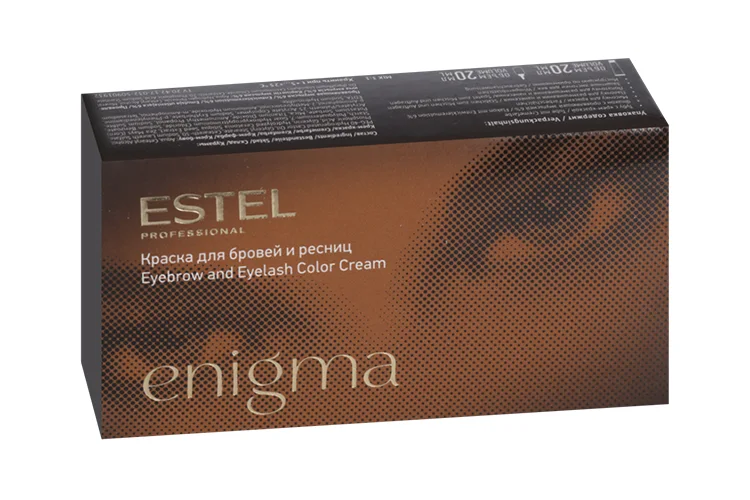 Краска Estel Professional для бровей и ресниц professional enigma светло-коричневый 2 шт 20 мл