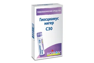 Гиосциамус нигер 4 гр гранулы гомеопатические C30
