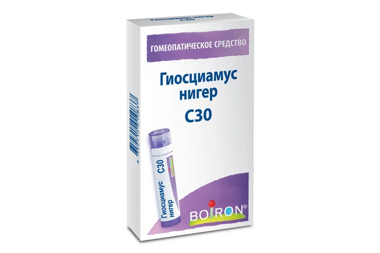 Гиосциамус нигер 4 гр гранулы гомеопатические C30