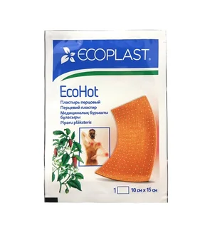 Пластырь перцовый Экохот 10 см × 15 см