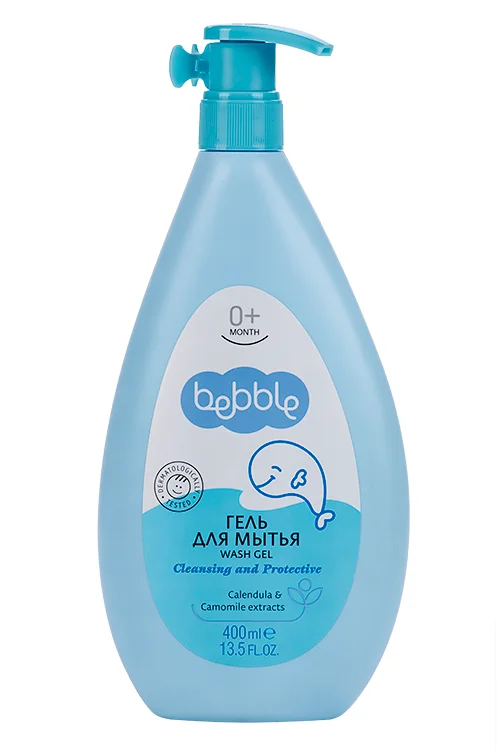 Гель Bebble Wash Gel для мытья детский (с 0 мес) 400 мл