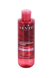 Тоник Aevit BY Librederm Rosesense успокаивающий витаминный для тусклой и сухой кожи 200 мл