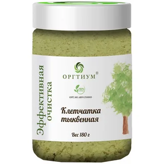 Пищевая продукция Клетчатка Тыквенная, 180 г, Оргтиум