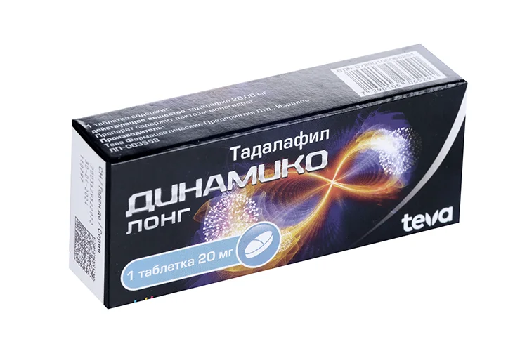 Динамико таблетки 20 мг