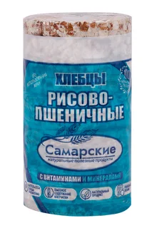 Хлебцы Самарские круглые рисово-пшеничные 110 гр