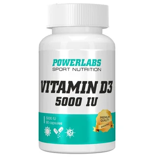 Биологически активная добавка к пище «Витамин Д3 капсулы (Vitamin D3 Caps)»,90 капсул Powerlabs