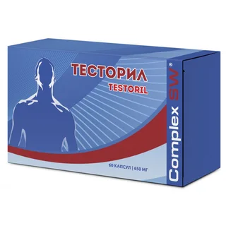 Тесторил капсулы 650 мг 60 шт БАД