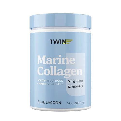 Морской коллаген+витаминный комплекс+экстракт мартинии 1WIN Голубая Лагуна, 180 г