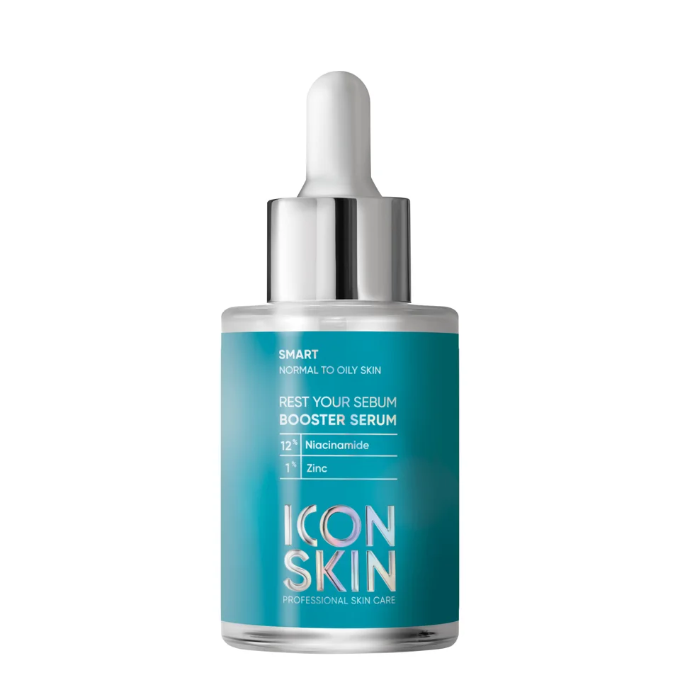 Rest Your Sebum Себорегулирующая сыворотка-концентрат с ниацинамидом, 30 мл, Icon Skin