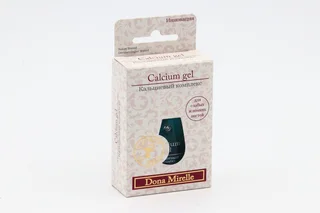 Лак для ногтей Dona Mirelle Calcium gel Кальциевый комплекс, 17 мл