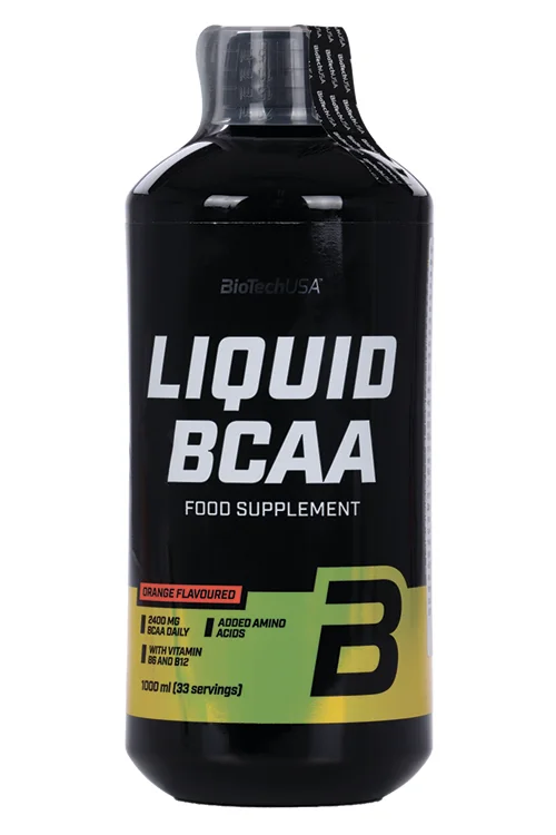 Аминокислоты BioTechUSA Bcaa Liquid жидкие апельсин, 1 000 мл