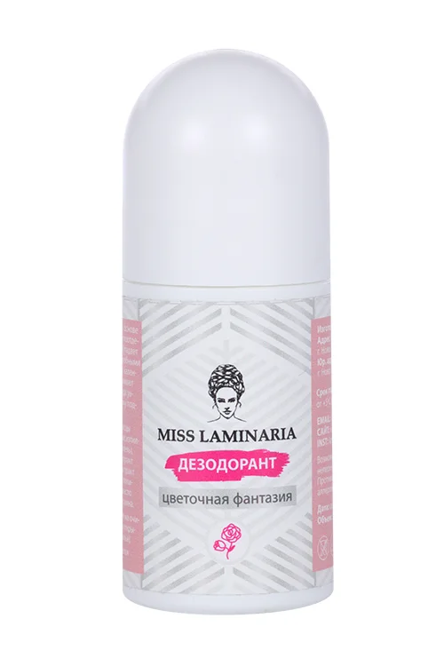 Дезодорант Miss Laminaria Цветочная фантазия шарик 50 мл
