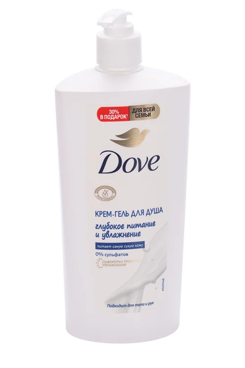 Крем-гель Dove для душа глубокое питание и увлажнение 610 мл