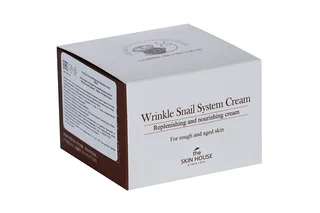 Крем The Skin House wrinkle snail system для лица антивозрастс улиточным муцином, 100 мл