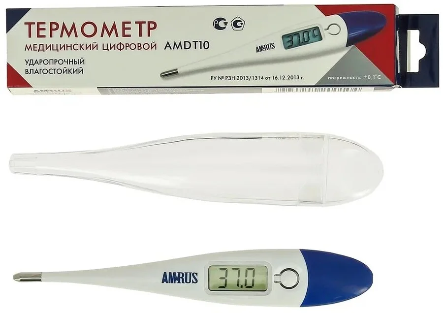 Термометр мед электрон Amdt-10