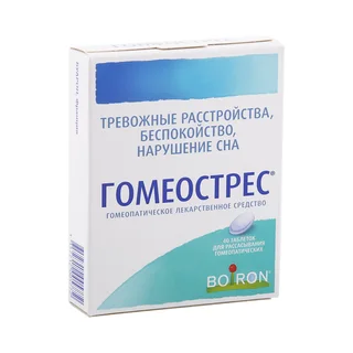 Гомеостресс таблетки для рассасывания 40 шт