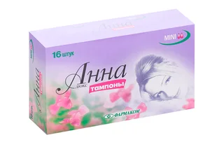 Тампоны Анна Люкс мини 16 шт