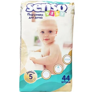 Подгузники Senso baby Junior (11-25 кг) 44 шт