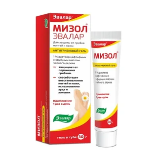 Мизол Гель Антигрибковый 30 гр