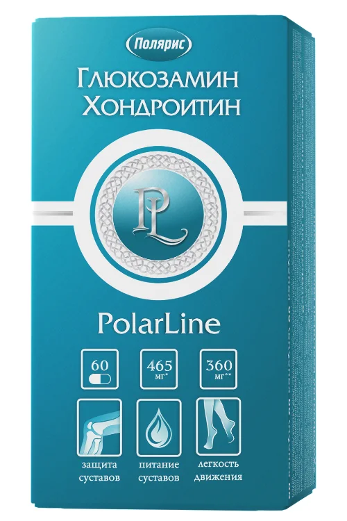 Глюкозамин с хондроитином PolarLine 60 шт