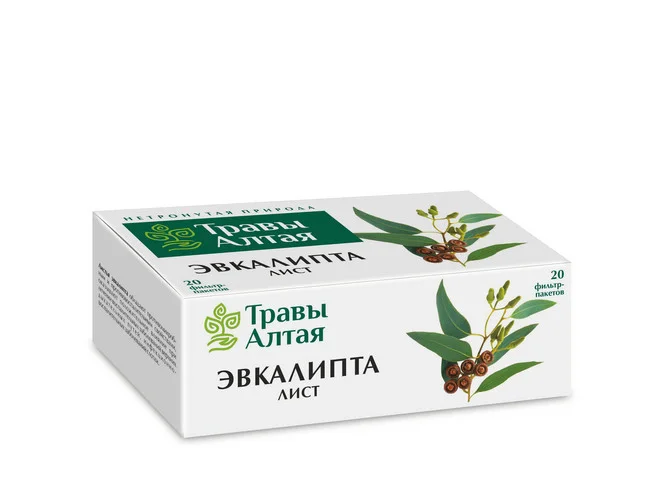 Эвкалипта прутовидного листья лист 1.5 г 20 шт