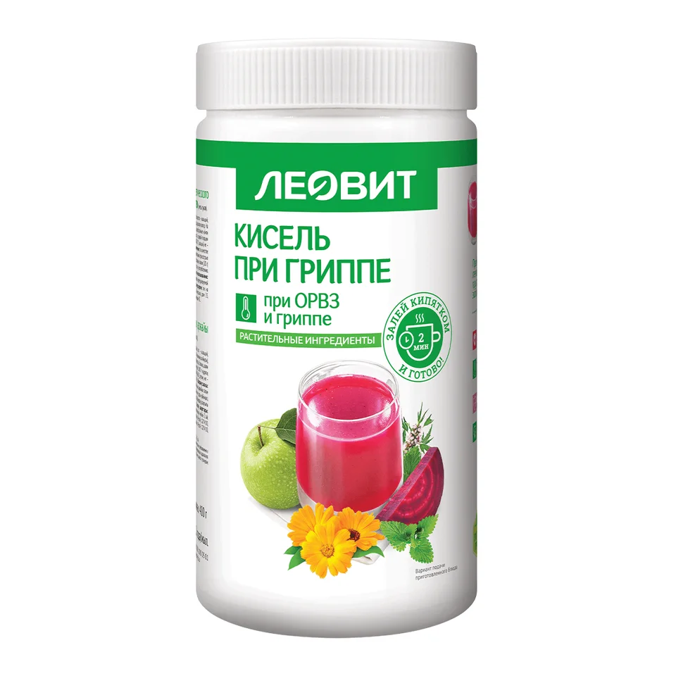 Леовит Кисель при гриппе Банка 400 гр