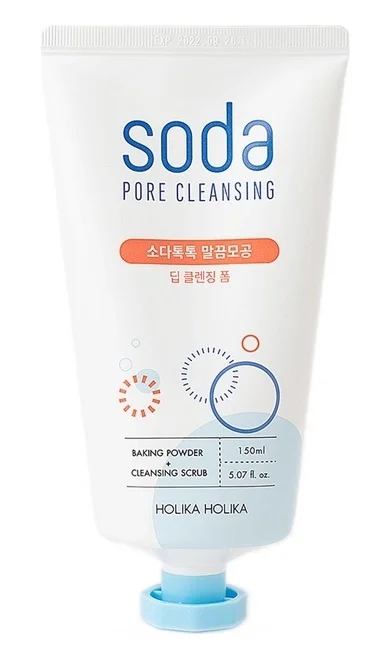 Пенка-скраб Holika Holika для лица Soda Tok Tok Clean Pore Deep Cleansing Foam очищающая 150 мл