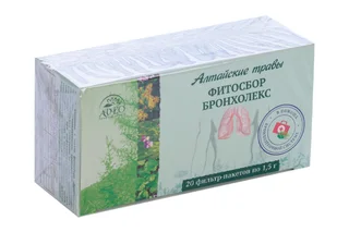 Бронхолекс фитосбор Алтайские травы 1,5 гр 20 шт